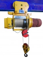 Канатный электрический тельфер Алтайталь Т 050-521 грузоподъёмностью 0,5 тонны с высотой подъёма 12,5 метра